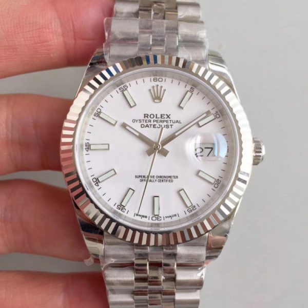 Replica Rolex Datejust II 126334 41MM EW Stainless Steel White Dial Luxury 3235