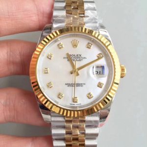 Replica Rolex Datejust II 116333 41MM EW Stainless Steel & Yellow Gold Mother Of Pearl Dial Luxury 3235