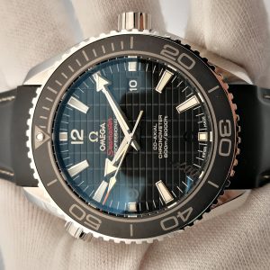 Omega Planet Ocean Professional Ceramic Bezel 45mm OMF 007 Rubber Strap A8501