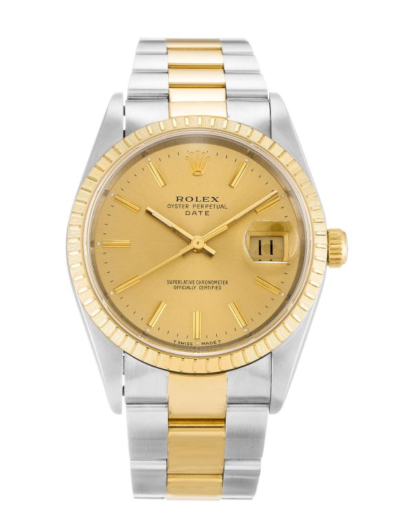 AAA+ Replica Rolex Oyster Perpetual Date 15223-34 MM