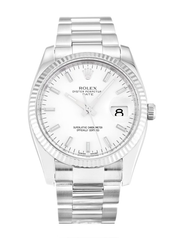AAA+ Replica Rolex Oyster Perpetual Date 115234-34 MM