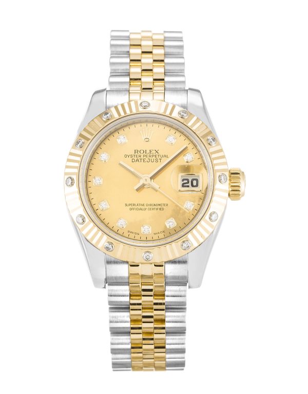 AAA+ Replica Rolex Datejust Lady 179313-26 MM