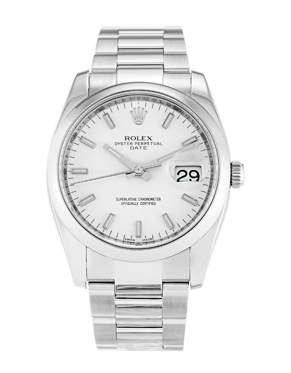 AAA+ Replica Rolex Oyster Perpetual Date 115200-34 MM