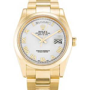 AAA Replica rolex Day-Date 118208-36 MM - Replica Watches United Kingdom