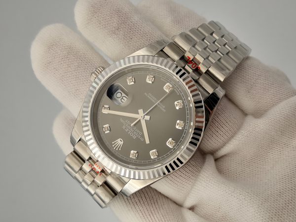 Replica Rolex Datejust II 126334 41MM 2018 EW Stainless Steel Anthracite Dial Luxury 3235 - Image 2