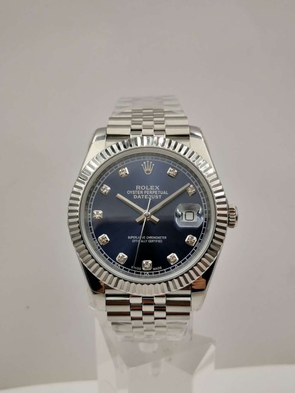 Replica Rolex Datejust II 126334 41MM 2018 EW Stainless Steel Blue Dial Luxury 3235 - Image 2