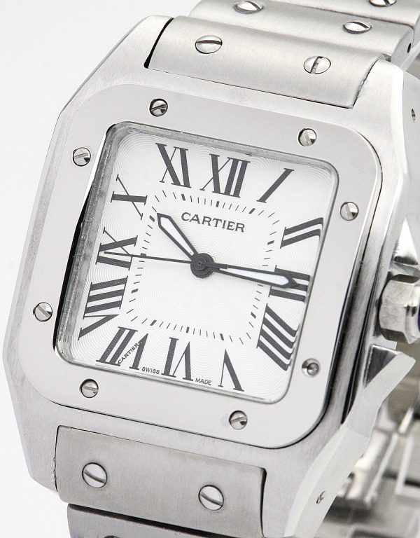 AAA+ Replica Cartier Santos 100 W20073X8-41 MM - Image 3