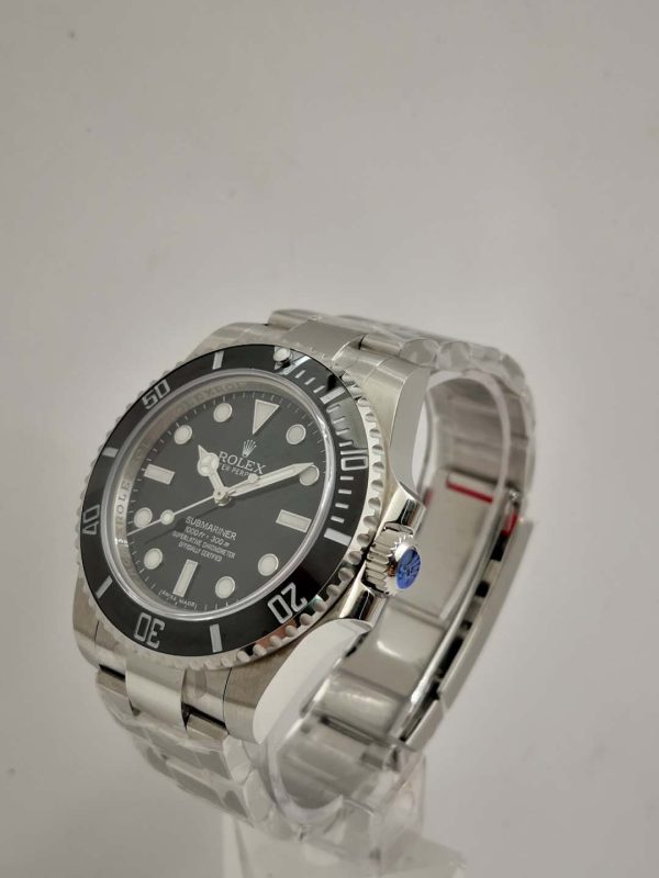 Replica Rolex Submariner 114060 JF Stainless Steel Black Dial Luxury 3130 - Image 3