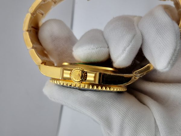 Replica Rolex Submariner Date 116618LN VR 18K Yellow Gold Wrapped Black Dial Luxury 2836-2 - Image 3