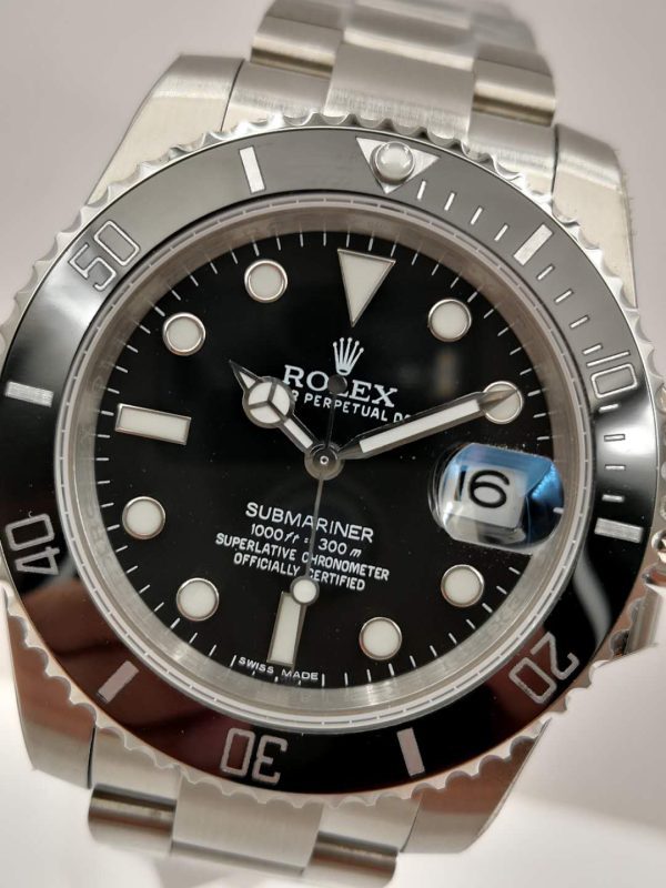 Replica Rolex Submariner Date 116610LN 2018 AR Stainless Steel 904L Black Dial Luxury 2824-2 - Image 3