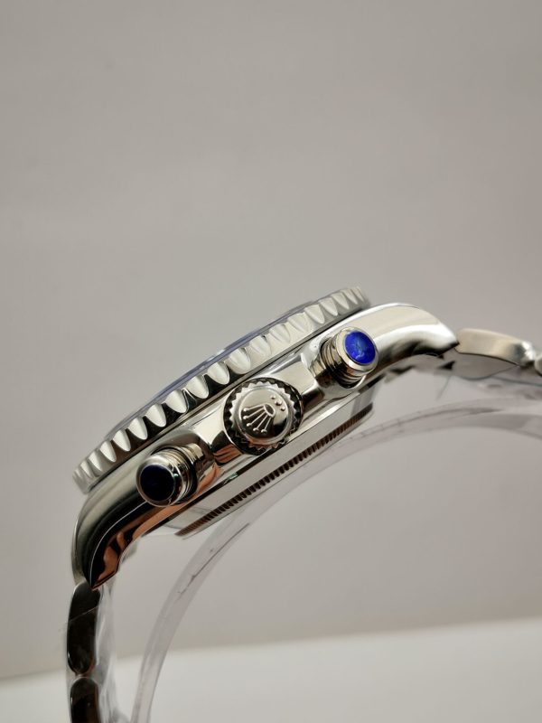 Replica Rolex Yacht-Master II 116680 JF Stainless Steel White Dial Luxury 7750 - Image 3