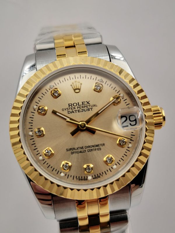 Replica Rolex Lady Datejust 31 178273 V5 31MM Stainless Steel & Yellow Gold Champagne Dial Luxury 2836-2 - Image 2