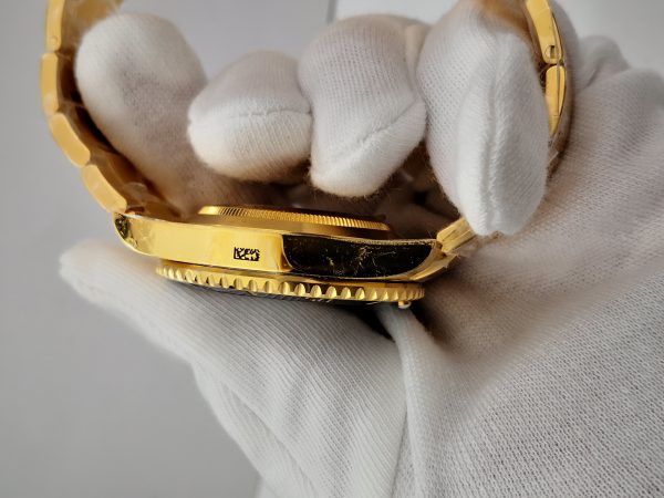 Replica Rolex Submariner Date 116618LN VR 18K Yellow Gold Wrapped Black Dial Luxury 2836-2 - Image 4
