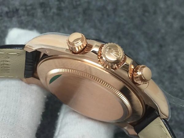 Replica Rolex Daytona Cosmograph 116515LN JF Rose Gold Chocolate Dial Luxury 7750 Run 6@SEC - Image 4