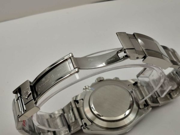 Replica Rolex Daytona Cosmograph 116509 JF Stainless Steel Blue Dial Luxury 7750 Run 6@SEC - Image 5