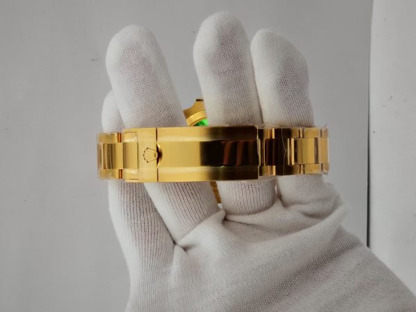 Replica Rolex Submariner Date 116618LN VR 18K Yellow Gold Wrapped Black Dial Luxury 2836-2 - Image 6