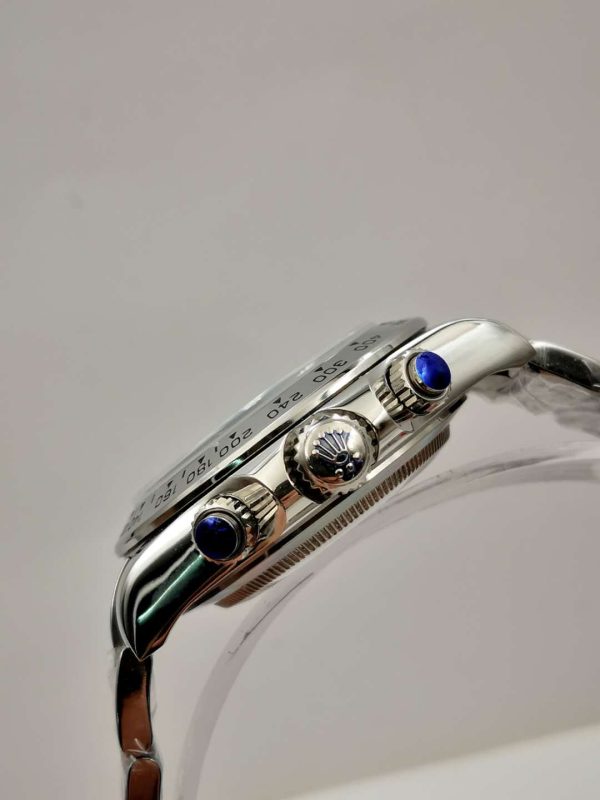 Replica Rolex Daytona Cosmograph 116509 JF Stainless Steel Blue Dial Luxury 7750 Run 6@SEC - Image 6