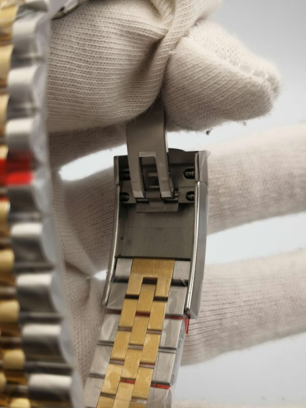 Replica Rolex Datejust II 116333 41MM EW Stainless Steel & Yellow Gold Champagne Dial Luxury 3136 - Image 6