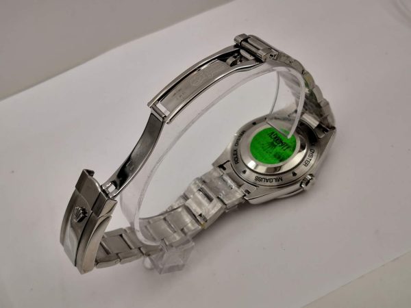 Replica Rolex Milgauss 116400GV JF Stainless Steel Black Dial Luxury 3131 - Image 7