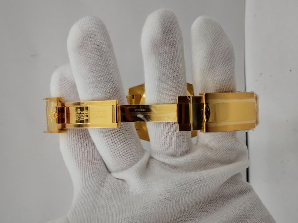 Replica Rolex Submariner Date 116618LN VR 18K Yellow Gold Wrapped Black Dial Luxury 2836-2 - Image 8
