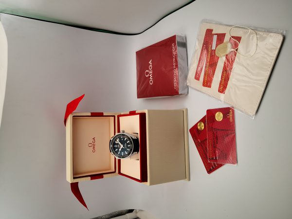 Omega Planet Ocean Professional Ceramic Bezel 45mm OMF 007 Rubber Strap A8501 - Image 9