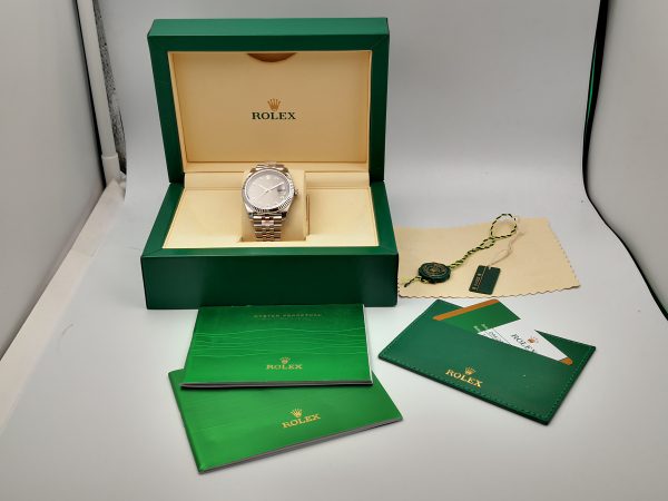 Replica Rolex Datejust II 126334 41MM 2018 EW Stainless Steel Anthracite Dial Luxury 3235 - Image 10