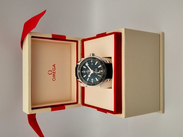 Omega Planet Ocean Professional Ceramic Bezel 45mm OMF 007 Rubber Strap A8501 - Image 10