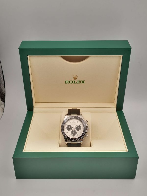 Replica Rolex Daytona Cosmograph 116519LN JH Stainless Steel Silver Dial Luxury 4130 Run 6@SEC - Image 10